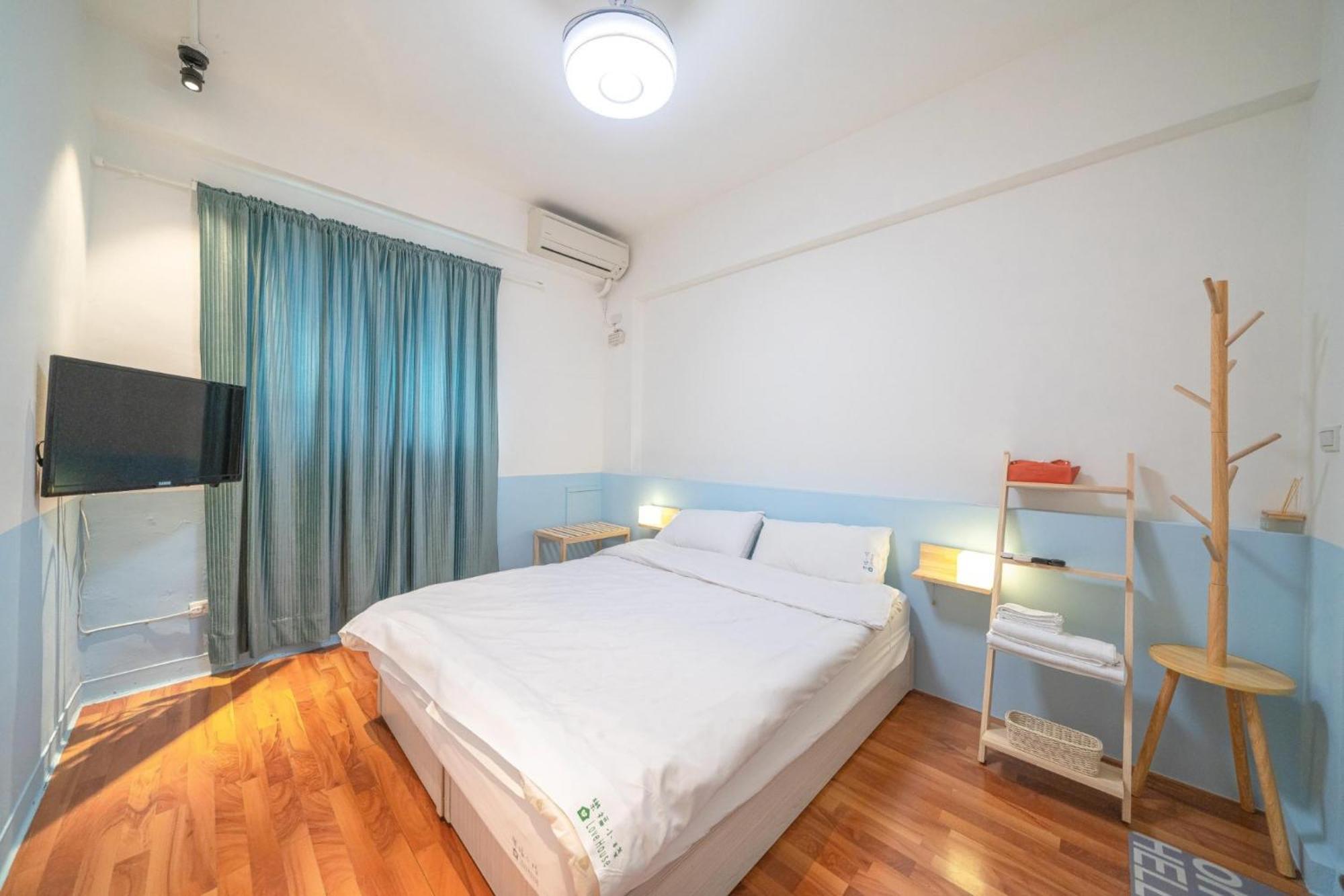 樂福小棧 Love House 宜蘭五結包棟民宿 Ktv 電動麻將 烤肉 Wujie Exterior photo